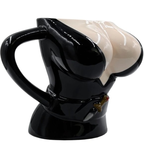 Elvira Boobies Ceramic Black Mug Officially Licensed New in Presentation Box - Picture 2 of 4